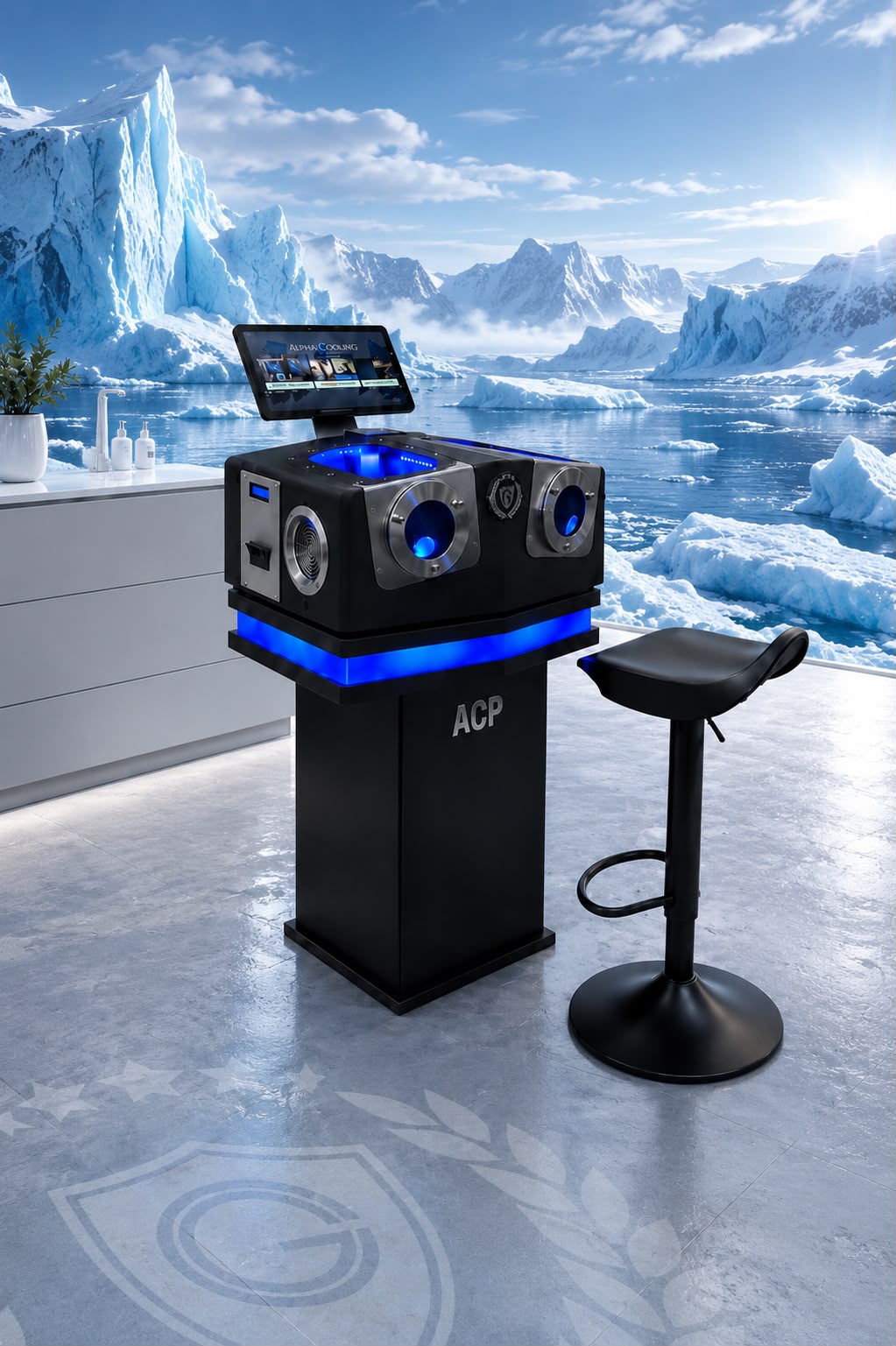Alpha Cooling Gerät in unserer Praxis