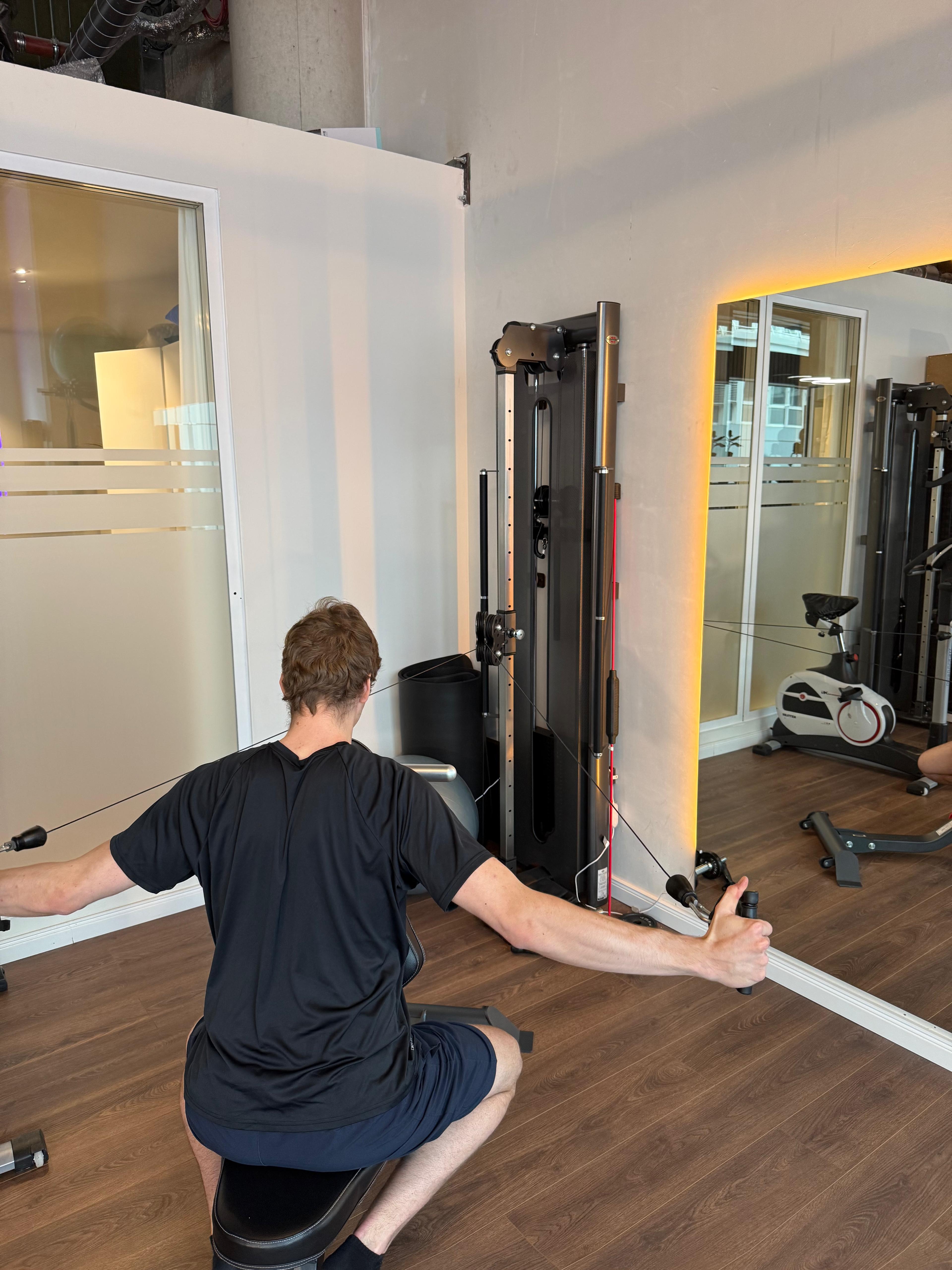 Personaltraining an Trainingsgeräten